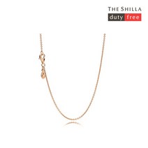 [판도라인피니티참] [신라면세점] 판도라_Silver necklace with rose gold plating_580413-45