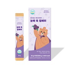눈에 좋은 슈퍼푸드 100% 오스트리아산 눈에 쏙 빌베리 젤리, 20g, 15포