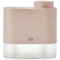 트리플블랙 미니 투인원 무드등 가습기 500ml, HUS05050D(베이지)
