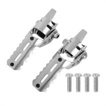 오토바이부품 오토바이 고속도로 앞 발판 접이식 클램프 2225mm BMW R1200GS R 1200GS S1000XR F750GS F850GS C400X C400GT, [02] silver, 02 silver