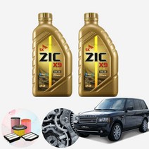 레인지로버 이보크 2.2 X9 LS 5W30 엔진오일 필터세트 KPT-127, 5w30 6통+필터포함, 0
