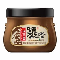 CJ 장 해찬들 명품 집된장 된장찌개 집된장 900g 1세트