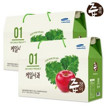 즙쟁이 케일사과즙 2박스 60포
