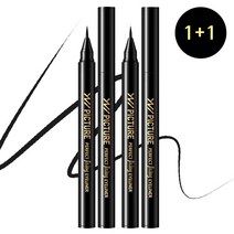 유니픽쳐 타투 아이라이너 스키니 0.9ml, 블랙, 2개