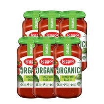 레고스 토마토 바질 파스타 소스 500g Leggos Tomato Basil Pasta Sauce, 6팩, 6개