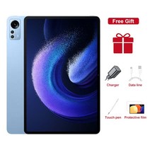 드로잉 태블릿 그래픽 패드 2023 글로벌 에디션 듀얼 SIM 카드 패드 스냅드래곤 870 안드로이드 12 시스템, 02 16G 1024G, 01 Blue