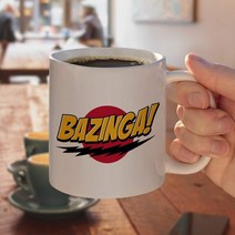 빅뱅이론 굿즈 머그컵/ 바징가 Bazinga 쉘든 쿠퍼 The Big Bang Theory