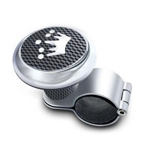 핸들손잡이봉 핸들돌리기 자동차 자동 차량 스티어링 휠 자살 스피너 핸들 트럭 도구 볼 스티어링 휠 금속 베어링 핸들 노브 부스터 W1M0 핸들봉 7, 어두운 회색