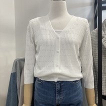 NC경산 더이스트샵 구멍7부가디건 EV5CCD801