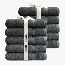 역대특가 테리파머 호텔수건 180g 다이아보더 20장 수건세트 무형광 코마사 30수 가성비 타올 수건 욕실수건 세면타올 타월 호텔타올 호텔타월 목욕타올 샤워타올 목욕수건, 14_차콜