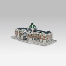 3D퍼즐(우드락)-서울역(30pcs) /교구8825