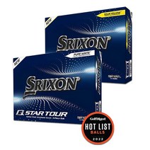 스릭슨 Q-STAR TOUR4 골프볼 3피스, 화이트, 12개입, 1개