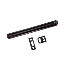 QCAA 솔리드 황동 표면 볼트 10.2cm(4인치) 새틴 니켈 대만산 1팩131840, Oil Rubbed Bronze (6