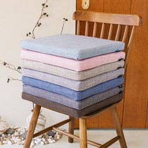 착한연구소 북유럽 노르딕 메모리폼 사각방석 45X45 쿠션 대형 식탁 의자 쇼파