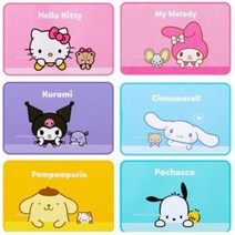 산리오 마이멜로디 시나모롤 쿠로미 극세사 쿠션 무릎 담요 세트 포근담요