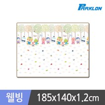 파크론 뽀로로 벅스 웰빙 놀이방매트 185x140x1.2cm, 뽀로로 벅스 185x140x1.2cm
