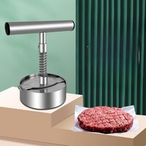 패티 프레스 떡갈비 함박 스테이크 성형 모양틀 기계, 직경 127mm