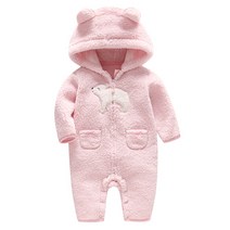 빌린더 입체귀 뽀글베어 방한우주복