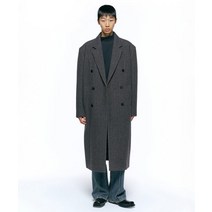 인사일런스 인시전 네프 울 코트 멜란지그레이