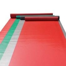 미끄럼 방지 매트 고무판 멀티 발판 깔개 받침대 패드, 3.5미터x5미터 그레이 도트 패턴