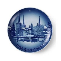 로얄코펜하겐 Royal Copenhagen BING & GRØNDAHL 크리스마스 플레이트 2023 인 ROSKILDE 18cm