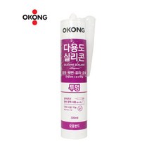 보수용품 틈새 크랙보수 충진제 오공 다용도 실리콘 투명 틈새 충진제 (올핀)_1972EA, 본상품선택