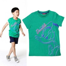 ASK 주니어 전략 남아 도날드덕 TS(JU2ZTR345MD/그린)
