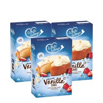 화이트윙스 바닐라 케이크 믹스 510g White Wings Vanilla Cake Mix, 3팩