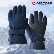 에어워크 하프 패딩 남성 장갑 PD-2117 자전거 겨울 라이딩 스포츠 등산 보온 방한 기모 라이더 바이크 캠핑 레저 터치