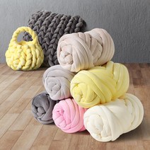 루피망고실 500g 자이언트얀 벨벳 핑거니팅 쟈이언트얀가방 털실, 리브리움 자이언트얀 500g 민트