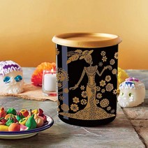 NewTupperware Dia De Los Muertos 원터치 통 12컵 / 2.8L