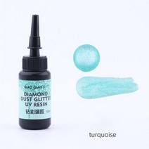 에폭시레진 24 색 10ML UV 수지 접착제 키트 드릴 플래시 에폭시 세트 자외선 경화 DIY 진주 광택 보석 만들기 용품, [14] 11