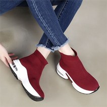 sd1077 여성운동화 러닝화 패션슈즈 니트신발 하이탑