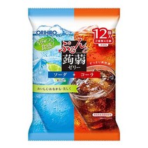 오리히로 푸룬과 곤약 젤리 소다 + 콜라 12 개입