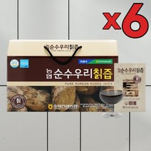 6개 묶음 칡즙 생칡즙 원액 국산칡즙 칡즙선물 충북농협 갱년기 건강식품 칡음