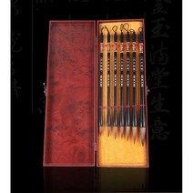 [장바구니마켓] 낭호필 서예붓세트 7종 붓글씨 사군자 한국화 서예용품 서화용 입문 학생용