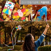 겨울 미술놀이 연만들기키트 야외활동 연날리기, 방패연 UDPOM0122