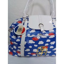 까스텔바작 JDFYT 보스턴백 (옷가방) 블루 전시훼손상품, 단품