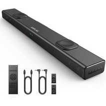 TV용 사운드 바 38인치 2.2CH 사운드바 6개 스피커 2개 내장형 서브우퍼 디스플레이 Bluetooth 5.0 HDMI-ArcOpticalAUXUSB 3D 스테레오, HT-K350