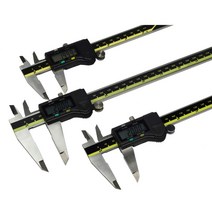 150mm 200mm 300mm 원점 모드 디지털 캘리퍼스 스테인레스 노기스 두께측정, 협력사, 0-300mm 12 인치