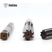 테이퍼 핀 핸드 리머 1:50 원추형 각도 샤프 수동 HSS 합금강 9XC 블레이드 생크 CNC, 12 4MM ALLOY STEEL