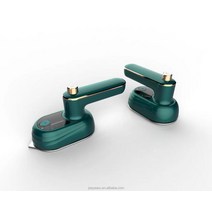 휴대용 접이식 의류 스팀 기계 50ML 33W 미니 가정용 여행용 건식 습식 전기 다림질 다리미, [02] green