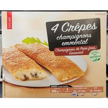 THIRIET 티리에 버섯 에멘탈 크레페 500g (125g X 4개) / 프랑스