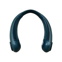 전기선 리드선 전등 스위치 휴대용 목 선풍기 날개 없는 음소거 미니 전기 무선 USB 충전식 에어컨 쿨러 스포츠용, korea_Green