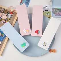 몽실몽실 가벼운 중학생필통 심플한 플라스틱 문구필통 고등학생 대학생 초등필통, 12.블루공룡