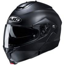 HJC Helmets C91 헬멧 블랙 XXXXXL, 4X-Large, SEMI-FLAT BLACK