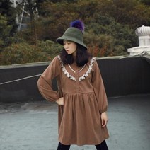 바보사랑 로맨틱 수술 매듭라인 원피스n1226.앞머리