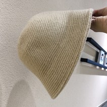 후암마켓 니트벙거지 소프트 울 니트 버킷햇