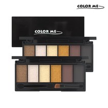메이시코스메틱 칼라미 아이존 아이섀도 키트, No.3 Golden Brown, 2개입
