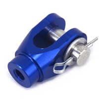 브레이크디스크 디스크브레이크 호환CNC 알루미늄 리어 브레이크 클레 비스 YAMAHA YZ125 WR250F 2003-202, 02 파란